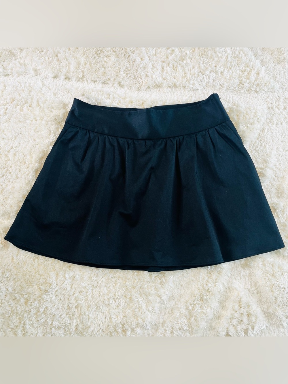 Express Black Circle Skirt - Flared Skater Style